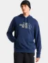 The North Face M Drew Peak Light Regular Hoodie Férfi Pulóver MV0-Summit Navy-Desert S