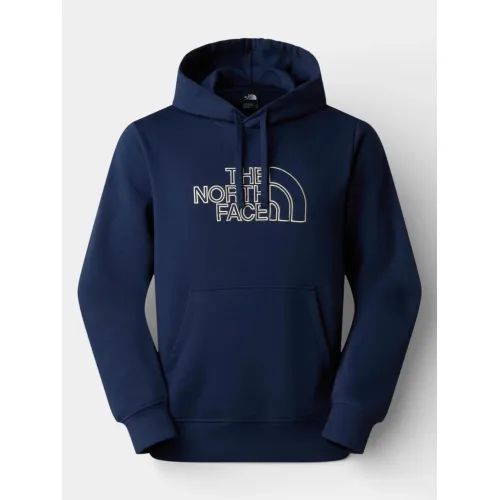 The North Face M Drew Peak Light Regular Hoodie Férfi Pulóver MV0-Summit Navy-Desert S