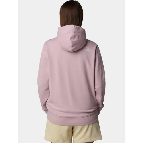 The North Face W Drew Peak Light Hoodie The North Face W Drew Peak Light Hoodie Női Pulóver ARF-Metal Pink-Wht Dune