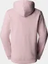 The North Face W Drew Peak Light Hoodie The North Face W Drew Peak Light Hoodie Női Pulóver ARF-Metal Pink-Wht Dune