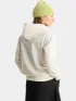 The North Face W Drew Peak Light Regular Hoodie Női Pulóver L7N-White Dune-Lemon Mist