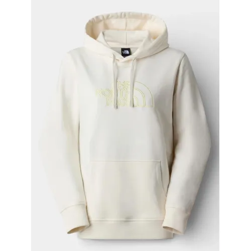 The North Face W Drew Peak Light Regular Hoodie Női Pulóver L7N-White Dune-Lemon Mist