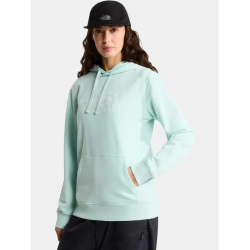 The North Face W Drew Peak Light Regular Hoodie Női Pulóver MOM-Opal Frost-White Dune