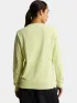 The North Face W Drew Peak Light Regular Crew Női Pulóver GM4-Lemon Mist-Pear