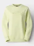The North Face W Drew Peak Light Regular Crew Női Pulóver GM4-Lemon Mist-Pear
