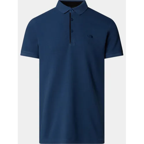 The North Face M Premium Slim Polo The North Face M Premium Slim Polo Férfi Galléros póló HDC-Shady Blue