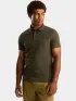 The North Face M Premium Slim Polo Férfi Galléros póló 21L-New Taupe Green