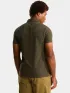 The North Face M Premium Slim Polo Férfi Galléros póló 21L-New Taupe Green