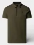 The North Face M Premium Slim Polo Férfi Galléros póló 21L-New Taupe Green