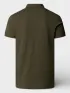 The North Face M Premium Slim Polo Férfi Galléros póló 21L-New Taupe Green