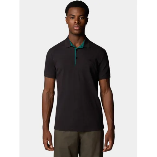 The North Face M Premium Slim Polo Férfi Galléros póló JK3-Tnf Black