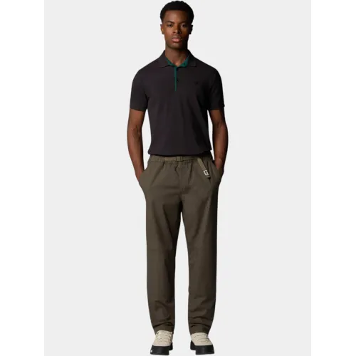 The North Face M Premium Slim Polo Férfi Galléros póló JK3-Tnf Black