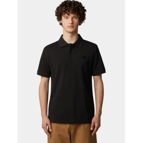 The North Face M Essential Regular Polo Férfi Galléros póló JK3-Tnf Black