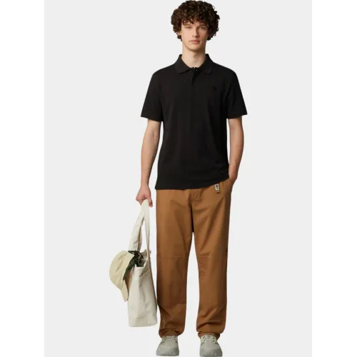 The North Face M Essential Regular Polo Férfi Galléros póló JK3-Tnf Black