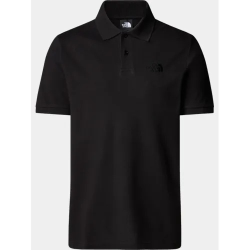 The North Face M Essential Regular Polo Férfi Galléros póló JK3-Tnf Black
