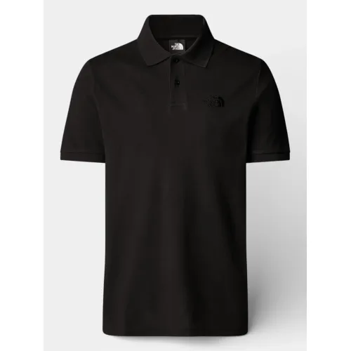The North Face M Essential Regular Polo Férfi Galléros póló JK3-Tnf Black