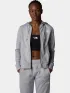 The North Face W Reaxion Fleece F/Z Hoodie Női Pulóver DYX-Tnf Light Grey H