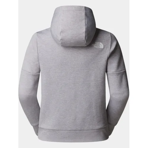 The North Face W Reaxion Fleece F/Z Hoodie Női Pulóver DYX-Tnf Light Grey H