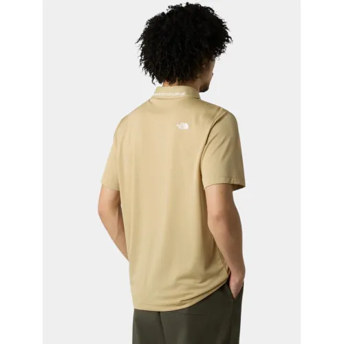 The North Face M New Tanken Polo Férfi Galléros póló LK5-Khaki Stone