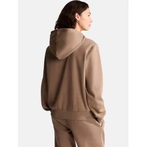 The North Face W Evolution Simple Dome Regular Hoodie Női Pulóver 2H9-Brown