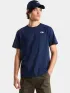 The North Face M Evolution Simple Dome Regular Short Sl Férfi Póló 8K2-Summit Navy
