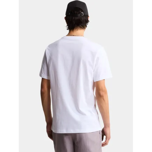 The North Face M Evolution Simple Dome Regular Short Sl Férfi Póló FN4-Tnf White