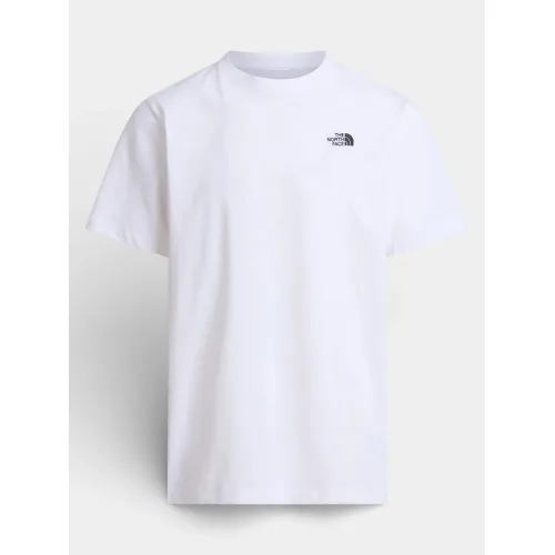 The North Face M Evolution Simple Dome Regular Short Sl Férfi Póló FN4-Tnf White