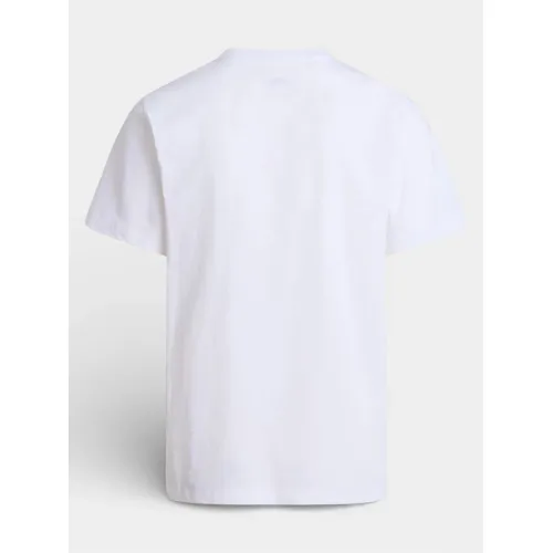 The North Face M Evolution Simple Dome Regular Short Sl Férfi Póló FN4-Tnf White