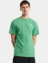 The North Face M Evolution Simple Dome Regular Short Sl Férfi Póló G57-Dimmed Algae