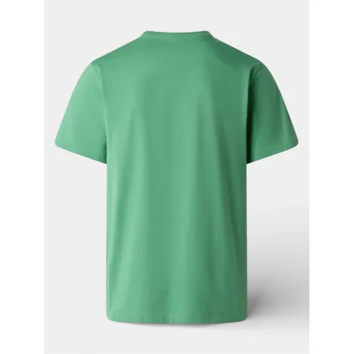 The North Face M Evolution Simple Dome Regular Short Sl Férfi Póló G57-Dimmed Algae