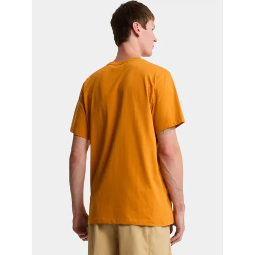 The North Face M Evolution Simple Dome Regular Short Sl Férfi Póló G5I-Dust Orange