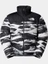 The North Face M 1996 Retro Nuptse Jacket -Print Férfi Télikabát DJI-TNF Black Edge Of Light