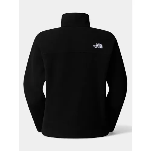 The North Face W Glacier Fleece 1/2 Zip Short Jacket Női Polár, Softshell, Középréteg JK3-TNF Black