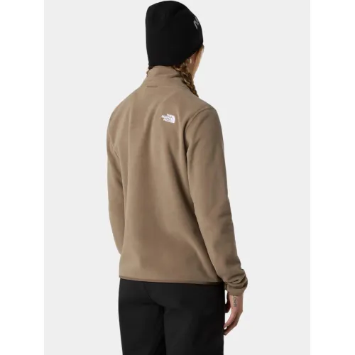 The North Face W Glacier Fleece Jacket Női Polár, Softshell, Középréteg BOW-Mocha Brown