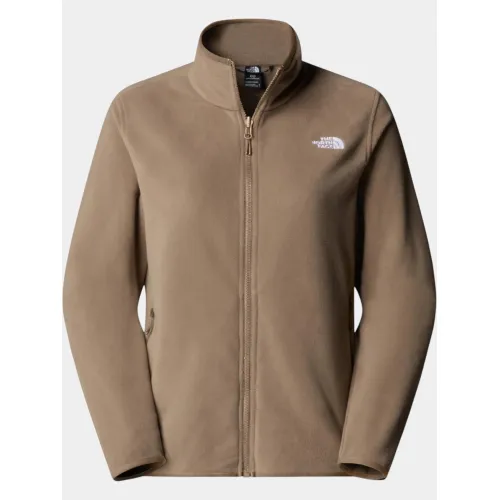 The North Face W Glacier Fleece Jacket Női Polár, Softshell, Középréteg BOW-Mocha Brown