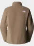 The North Face W Glacier Fleece Jacket Női Polár, Softshell, Középréteg BOW-Mocha Brown