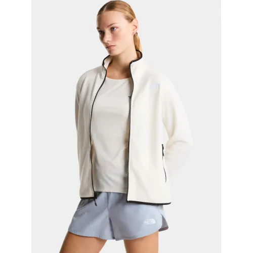 The North Face W Glacier Fleece Jacket Női Polár, Softshell, Középréteg QLI-White Dune