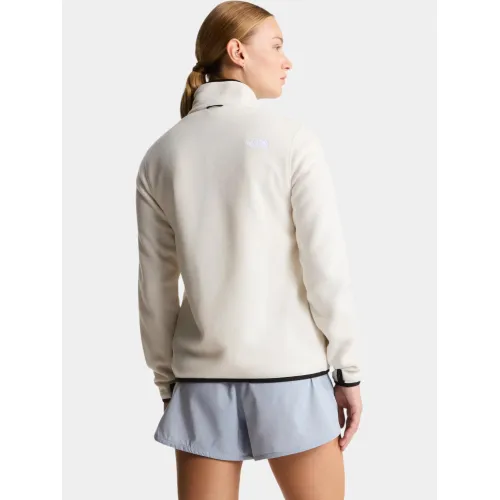The North Face W Glacier Fleece Jacket Női Polár, Softshell, Középréteg QLI-White Dune
