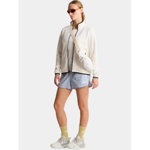 The North Face W Glacier Fleece Jacket Női Polár, Softshell, Középréteg QLI-White Dune