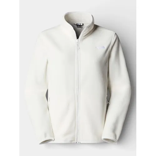 The North Face W Glacier Fleece Jacket Női Polár, Softshell, Középréteg QLI-White Dune
