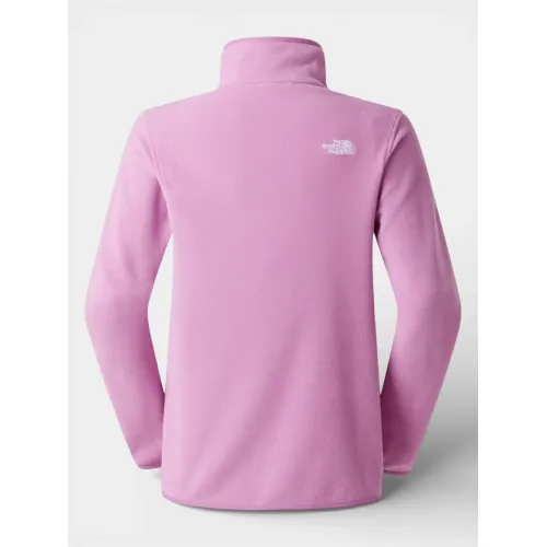 The North Face W Glacier Fleece 1/4 Zip Jacket Női Polár, Softshell, Középréteg G6E-Hushed Lavender