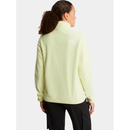 The North Face W Glacier Fleece 1/4 Zip Jacket Női Polár, Softshell, Középréteg G6O-Lemon Mist