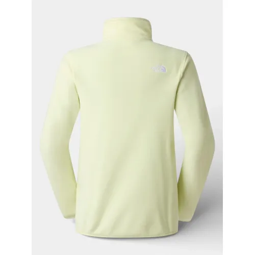 The North Face W Glacier Fleece 1/4 Zip Jacket Női Polár, Softshell, Középréteg G6O-Lemon Mist