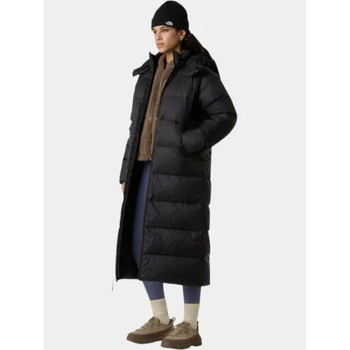 The North Face W Hydrenalite City Long Down Hooded Park Női Télikabát JK3-TNF Black