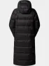The North Face W Hydrenalite City Long Down Hooded Park Női Télikabát JK3-TNF Black