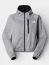 The North Face W Mountain Athletics Fleece Full Zip Jac Női Polár, Softshell, Középréteg EB9-Tnf Pale Grey Heather