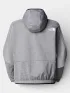 The North Face W Mountain Athletics Fleece Full Zip Jac Női Polár, Softshell, Középréteg EB9-Tnf Pale Grey Heather