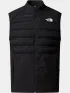 The North Face M Mountain Athletics Cari Hybrid Vest Férfi Mellény JK3-TNF Black