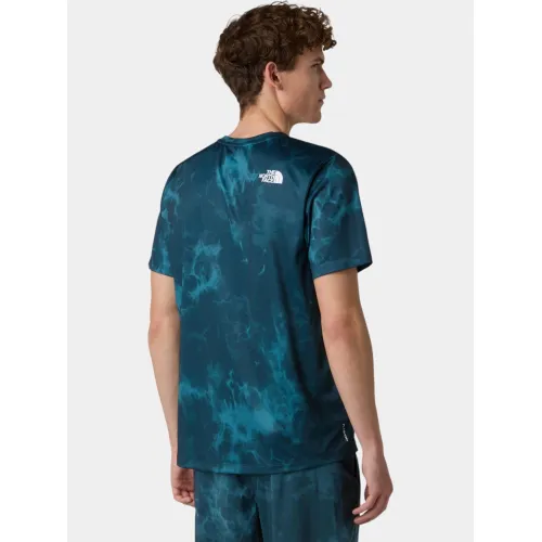 The North Face M 24/7 Short Sleeves Regular Tee-Print Férfi Sport felső EHF-Deep Cypress Light Refr
