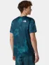 The North Face M 24/7 Short Sleeves Regular Tee-Print Férfi Sport felső EHF-Deep Cypress Light Refr